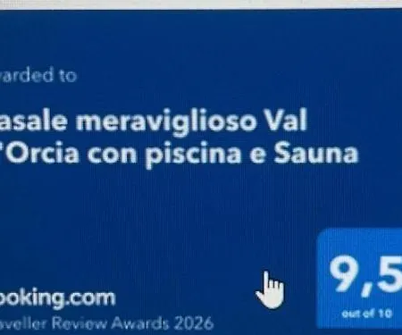 Casale Meraviglioso Val D'orcia Con Piscina * Radicofani